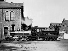WM Mason Steam Train 1875