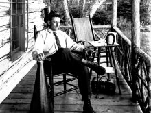 At Fishing Camp 1908