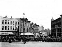 Parade #2 1916 With The Band
