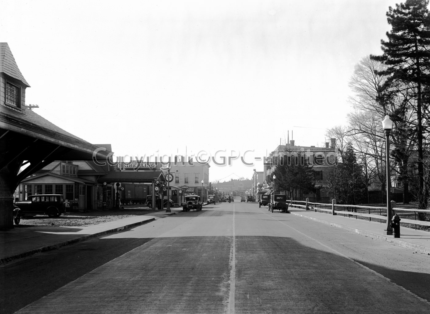 Main St Hudson Mass. - Retro Photos