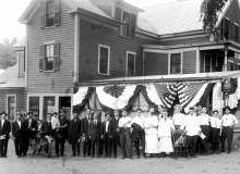 Store Front With 1916 Harley Davidson