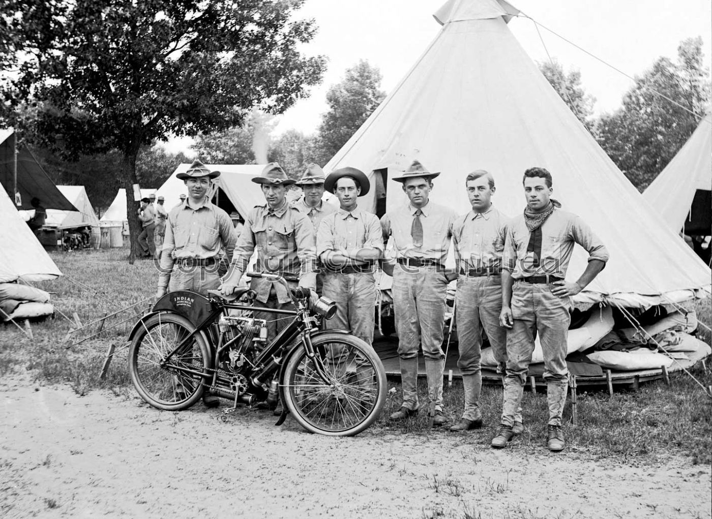 Camel Back Indian - Retro Photos