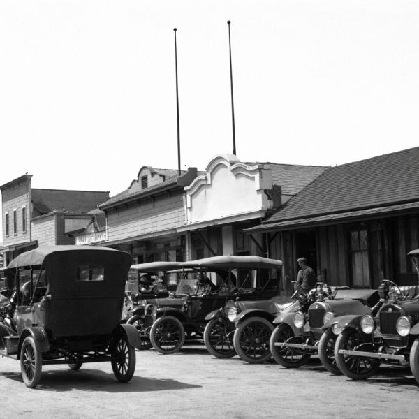 Brass Era Car Row