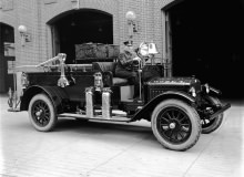 Fire Truck With Fireman